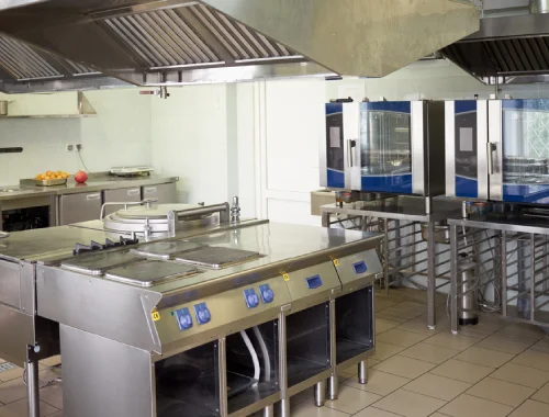 Restaurant infrastructure upgrades and venting